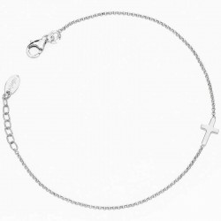 Immagine del Bracciale Amen Croce in argento BRCB