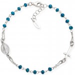 Immagine del Bracciale Amen Rosari in argento con cristalli BROBBL3