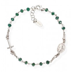 Acquistare Bracciale Amen Rosari in argento con cristalli BROBVB3