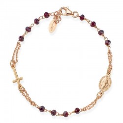 Acquistare Bracciale Amen Rosari in argento con cristalli BRORA3