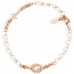 Bracciale Rosario Amen in argento e perle donna BRORBZ-M3