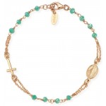 Immagine del Bracciale Rosario Amen in argento con cristalli BRORM3