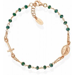 Immagine del Bracciale Amen Rosari in argento con cristalli BRORVB3