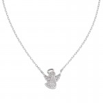 Immagine della Collana Amen Angelo in argento con zirconi donna CLABBZ