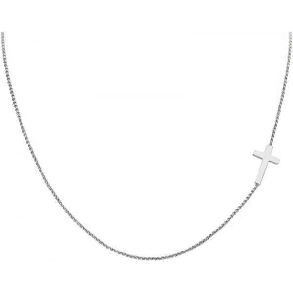 Изображение Ожерелье с крестом Amen из серебра CLCB3