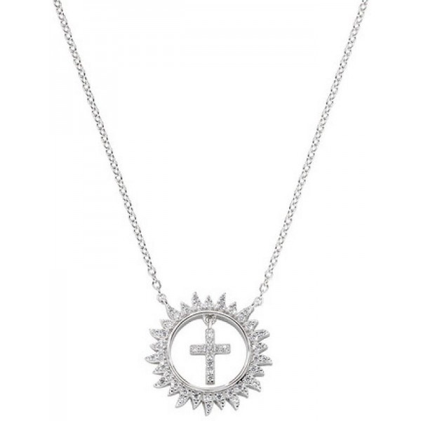 Immagine della Collana Amen Croce nel sole donna CLGHCRBBZ