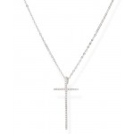 Comprar Collar Cruz Amen en plata con circonitas mujer CLLCBBZ
