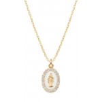 Imagen del Collar Medalla Milagrosa Amen mujer CLMISMGB