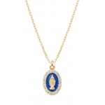 Imagen del Collar Medalla Milagrosa Amen mujer CLMISMGBL