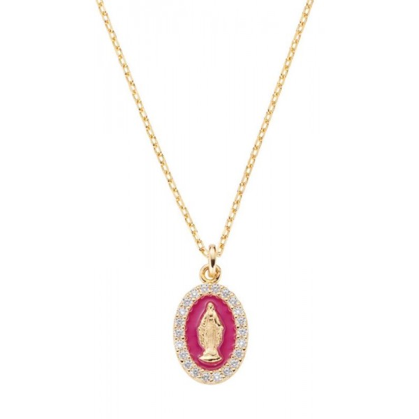Imagen del Collar Medalla Milagrosa Amen mujer CLMISMGBO