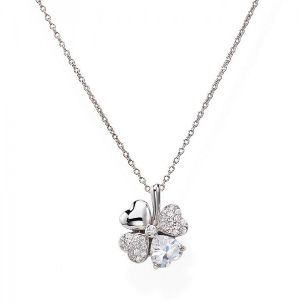 Купить Amen Женские Ожерелье Quadricuore CLPQUBB