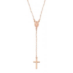 Collana Amen Rosari in argento con cristalli donna CRO10RBI4