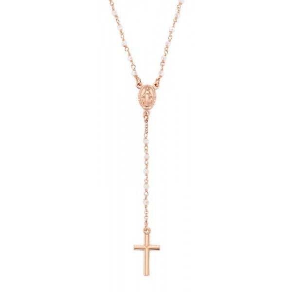Acquistare Collana Amen Rosari in argento con cristalli donna CRO10RBI4
