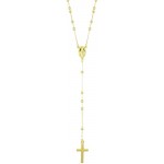 Imagen del Collar Rosario Amen en plata CRO25G