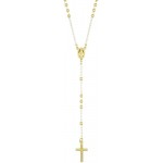 Imagen del Collar Rosario Amen en plata CRO30G