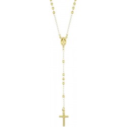 Imagen del Collar Rosario Amen en plata CRO30G