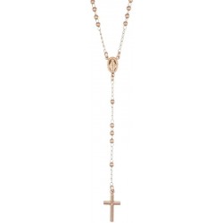 Imagen del Collar Rosario Amen en plata CRO30R