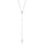 Immagine della Collana Amen Rosari in argento e perle donna CROBB4