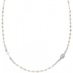 Imagen del Collar Rosario Amen en plata mujer CROBBRGD3
