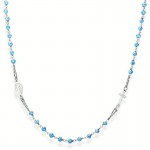 Immagine della Collana Amen Rosari in argento con cristalli CROBC3