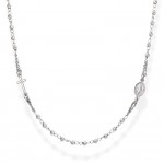 Buy Amen Silver Rosary Necklace CROBD3