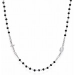 Acquistare Collana Rosario Amen in argento con cristalli CROBNZ3