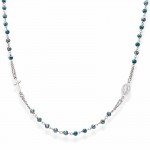 Immagine della Collana Amen Rosari in argento con cristalli CROBP3