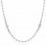 Acheter Collier Chapelet Amen en argent avec zircons CROBZ3