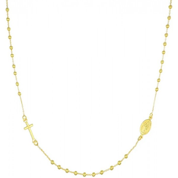 Image du Collier Chapelet Amen en argent CROG25