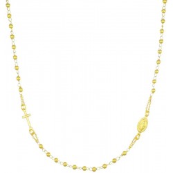 Imagen del Collar Rosario Amen en plata CROG3