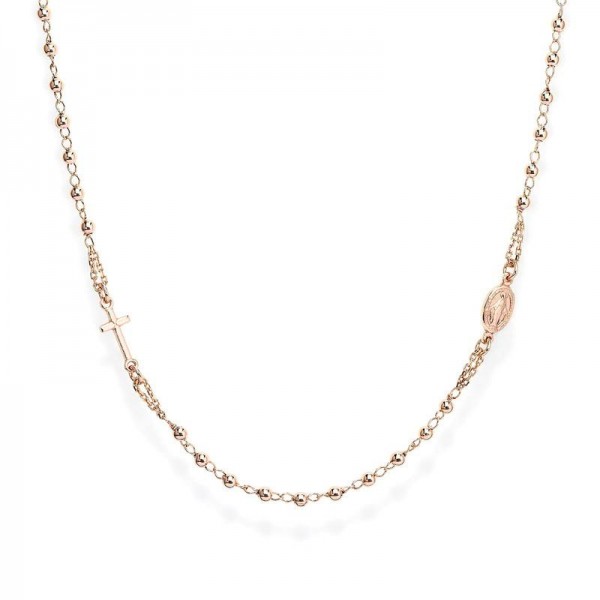 Amen Rosenkranz Kette aus Silber CROR3 kaufen