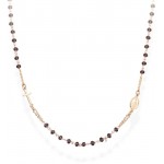 Image du Collier Chapelet Amen en argent avec cristaux CRORL3