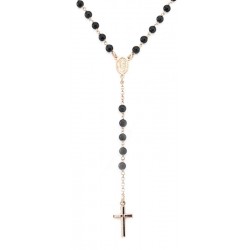 Acquistare Collana Rosario Amen in argento con cristalli CRORN4