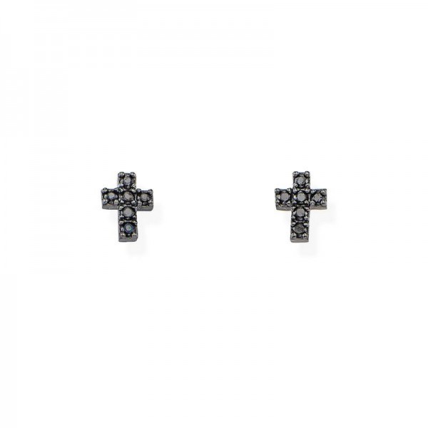 Acheter Boucles d'Oreilles Croix Amen femme ORCRZN