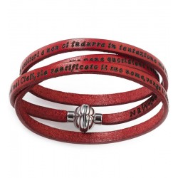 Amen Our Father Bracelet in Italian PNIT08