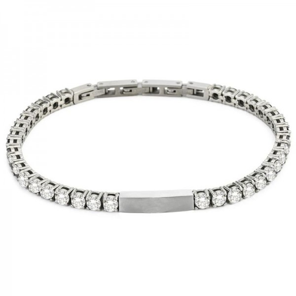 Image of the Boccadamo Man mens tennis Bracelet ABR671