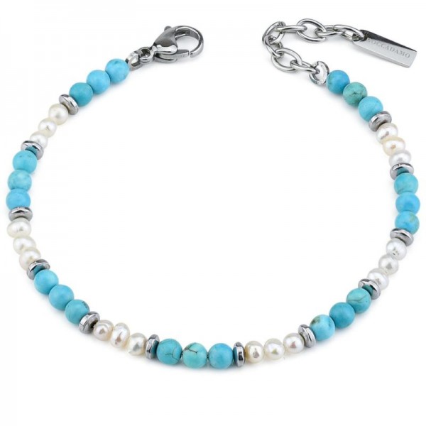 Image of the Boccadamo Man mens Bracelet ABR682T