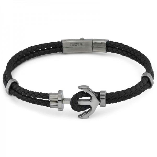 Bild des Boccadamo Man Herrenarmband ABR706N Anker