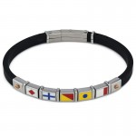 Image du Bracelet Boccadamo Man homme ABR711 Drapeaux