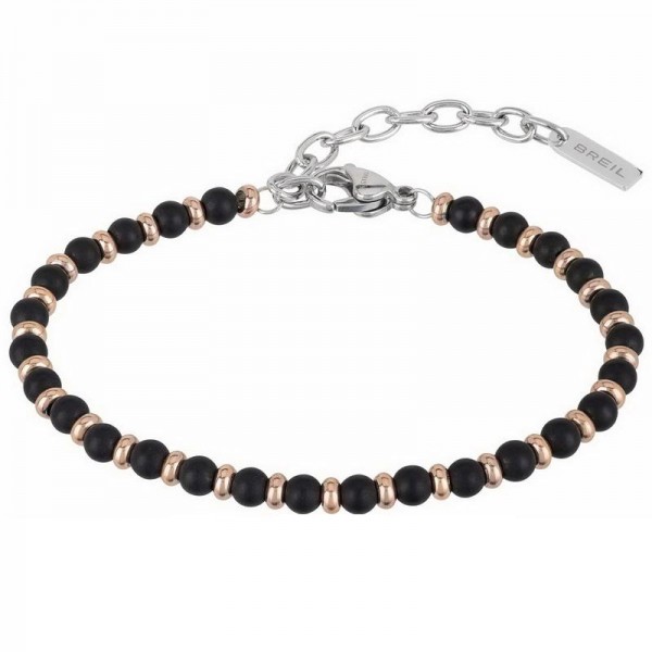 Acquistare Bracciale Uomo Breil Black Onyx TJ2409
