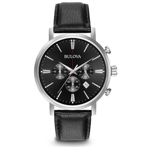 Kaufen Sie Bulova Herrenuhr Aerojet 96B262 Quarz Chronograph