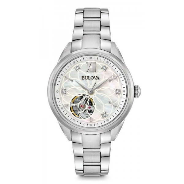 Acheter Montre Femme Bulova Classic 96P181 Diamants Nacre