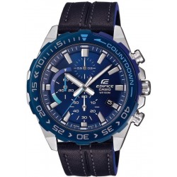 Купить Casio Edifice Мужские Часы EFR-566BL-2AVUEF Хронограф