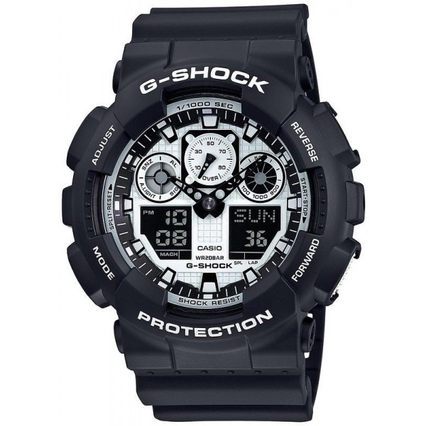 Acheter Montre Homme Casio G-Shock GA-100BW-1AER