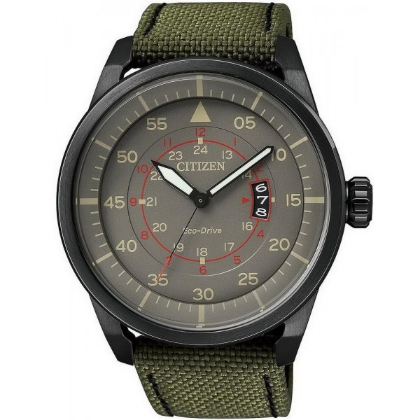 Купить Citizen Мужские Часы Aviator Eco-Drive AW1365-01H