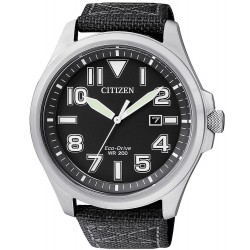 Citizen Мужские Часы Military Eco-Drive AW1410-24E