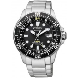 Citizen Мужские Часы Promaster Diver's Eco-Drive Super Титан GMT BJ7110-89E