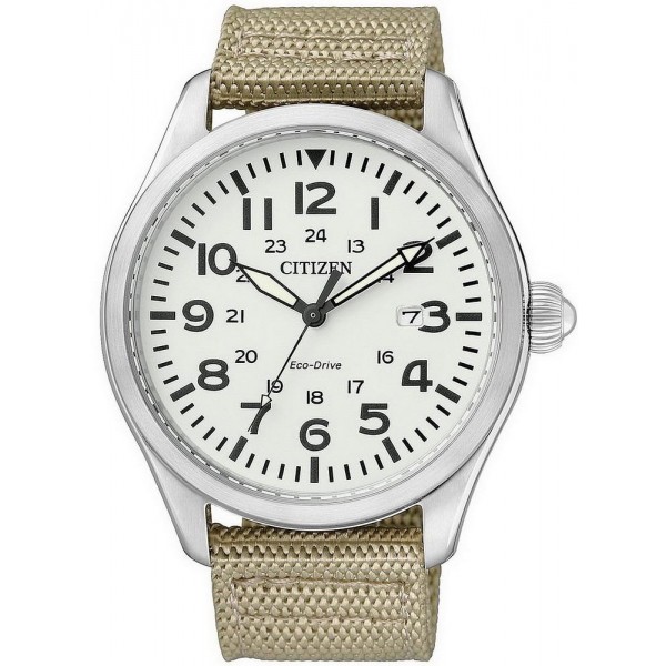 Купить Citizen Мужские Часы Military Eco-Drive BM6831-24B
