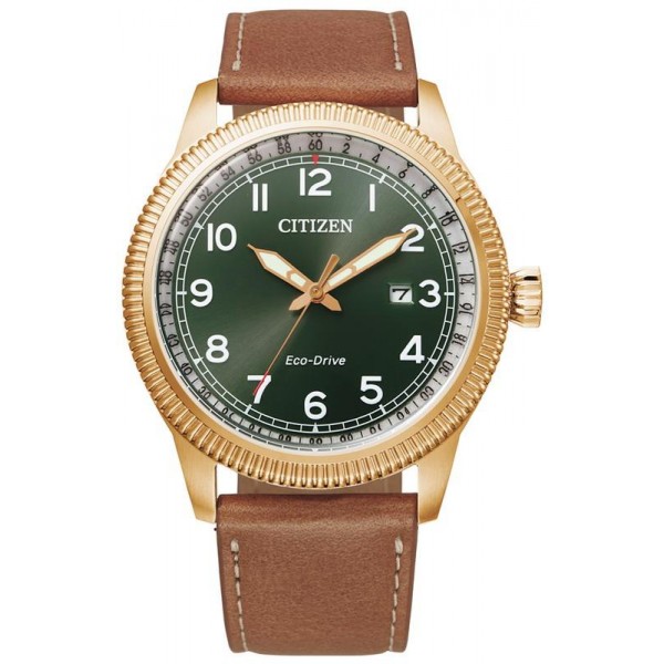 Buy Mens Citizen Watch Aviator Eco Drive BM7483-15X