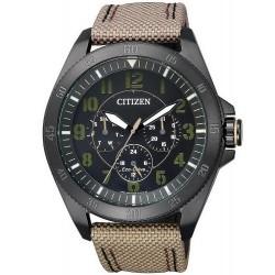 Citizen Мужские Часы Military Eco-Drive BU2035-05E Многофункциональный